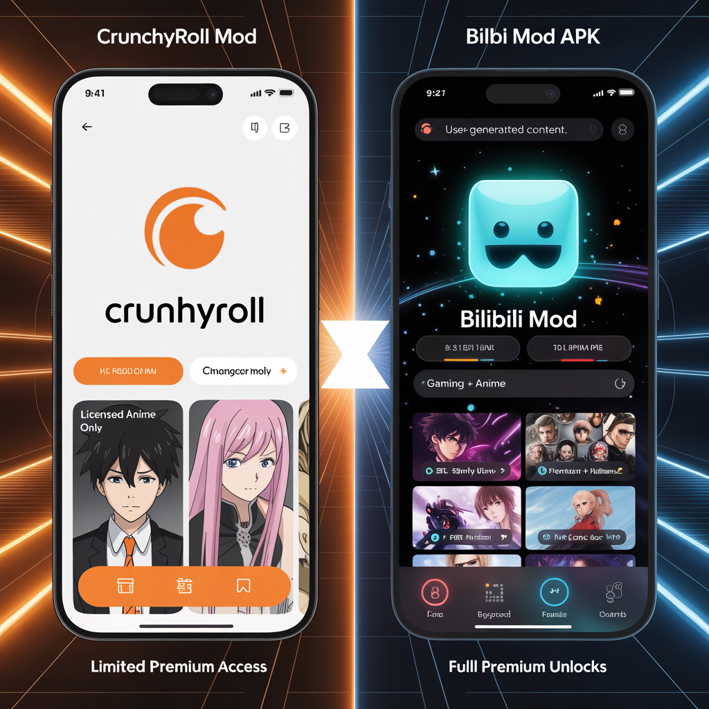 Bilibili Mod APK Alternatives Crunchyroll Mod