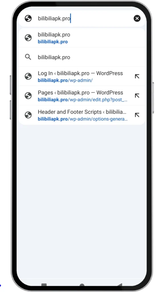 bilibiliapk.pro search and download bilibili app