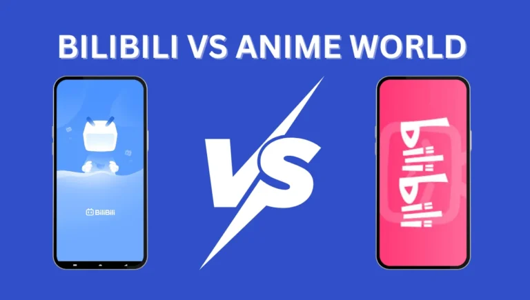 Bilibili apk vs anime world apk