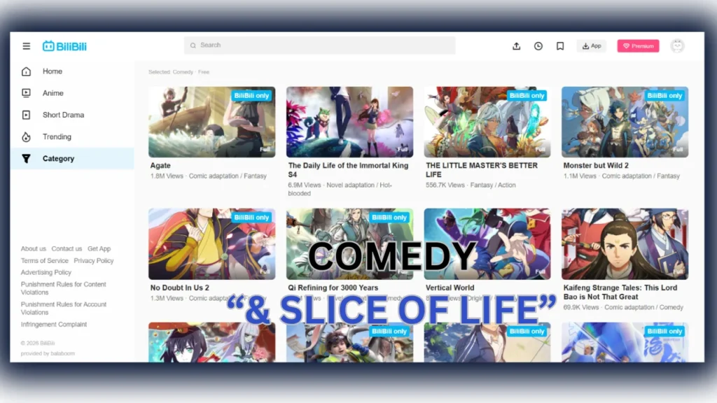 Explore Popular Genres on Bilibili APK for Every Viewer