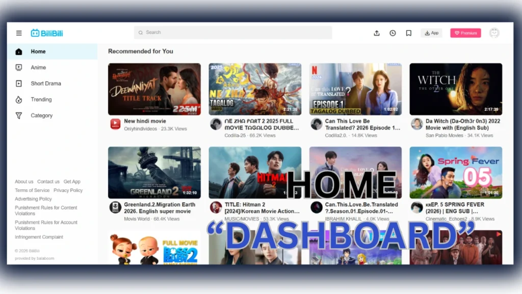 Key Features of Bilibili APK