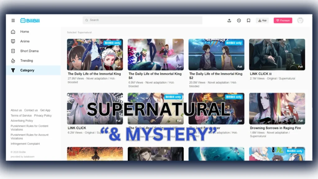 Explore Popular Genres on Bilibili APK for Every Viewer